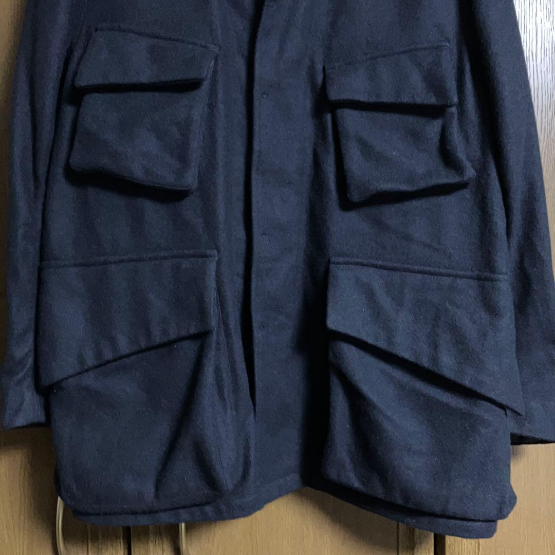  peak スノーピーク ウールジャケット ネイビー Lサイズ