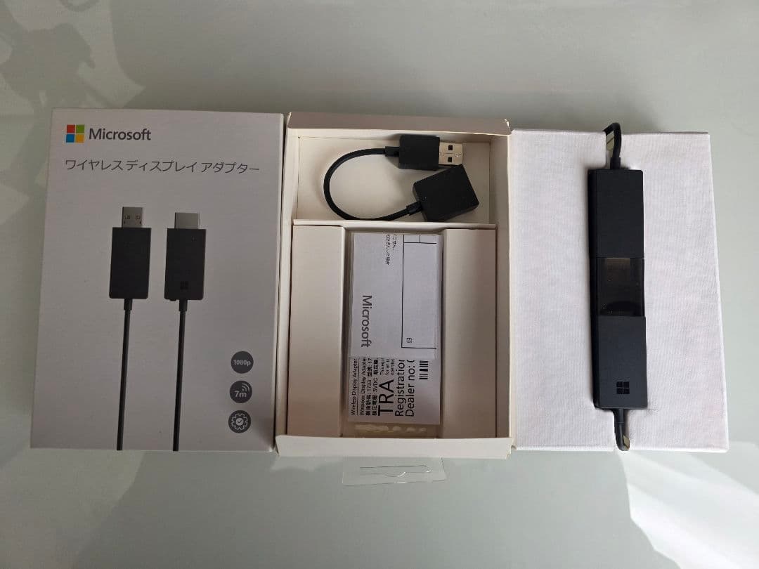 Microsoft P3Q-00009 ワイヤレスディスプレイアダプター