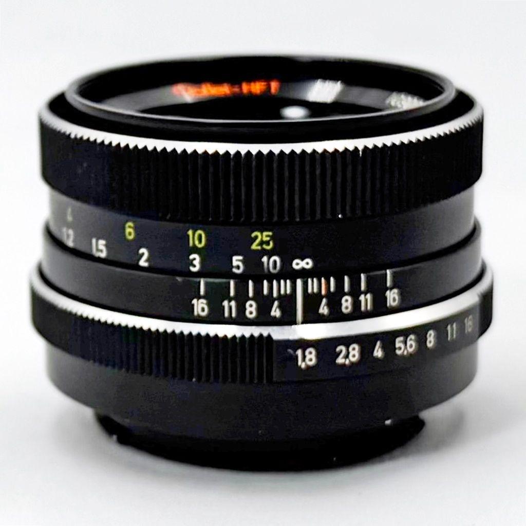 ローライ Planar 50mm F1.8 HFT レンズ QBMマウントカメラ