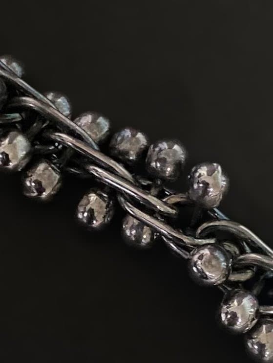 メキシコ Vintage DNA チェーンリンク ネックレス シルバー925