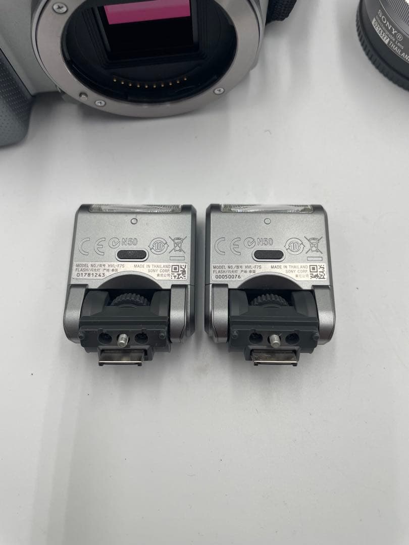 SONY NEX-5N トリプルレンズキット シルバー 動作未確認