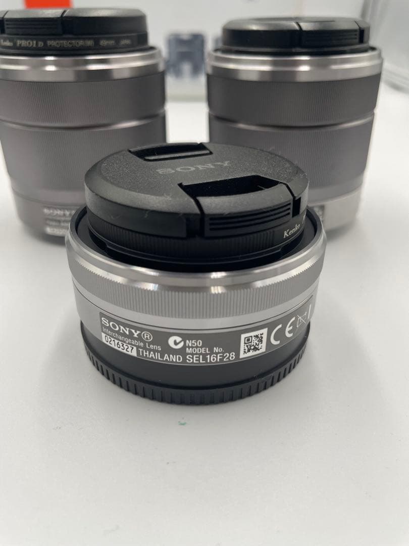 SONY NEX-5N トリプルレンズキット シルバー 動作未確認