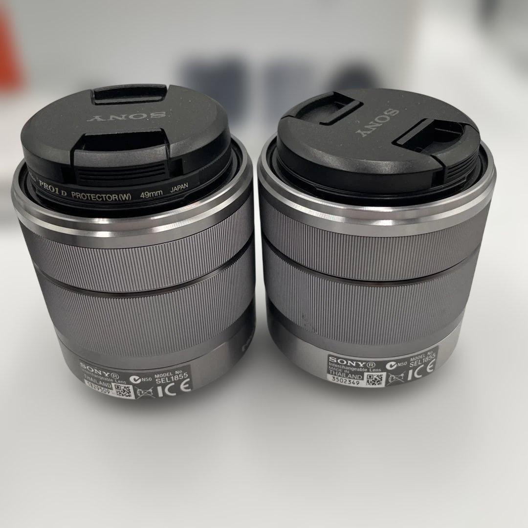 SONY NEX-5N トリプルレンズキット シルバー 動作未確認