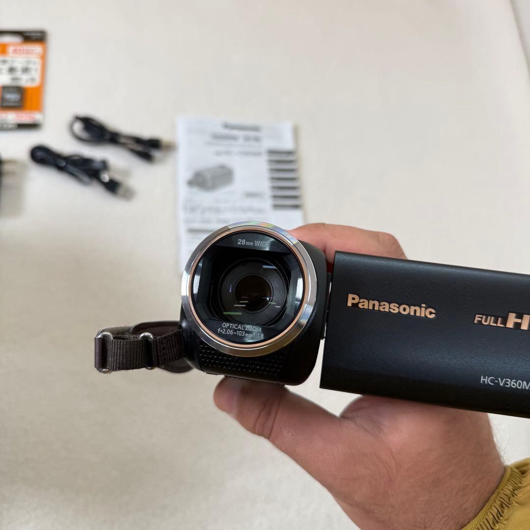美品！Panasonic HC-V360MS ビデオカメラ　パナソニック