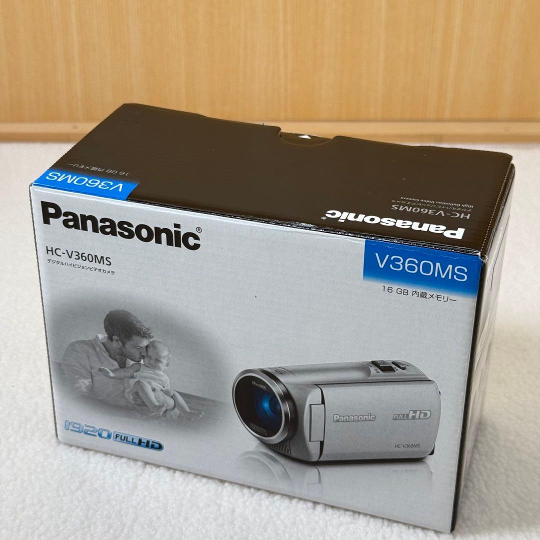 美品！Panasonic HC-V360MS ビデオカメラ　パナソニック