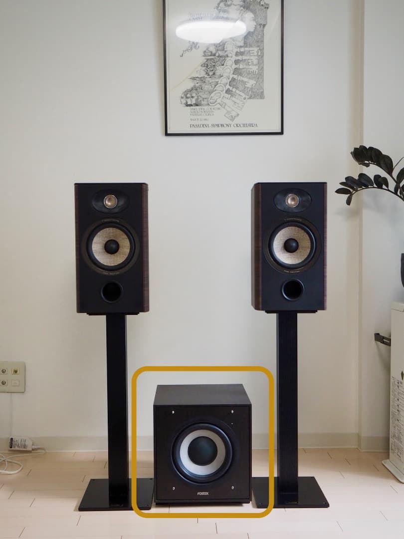 FOSTEX CW200B（サブウーハー）