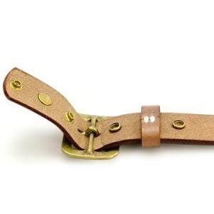 アートブラウン　クロムエクセルレザー　ギャリソンベルト　３２　チョコブラウン茶芯