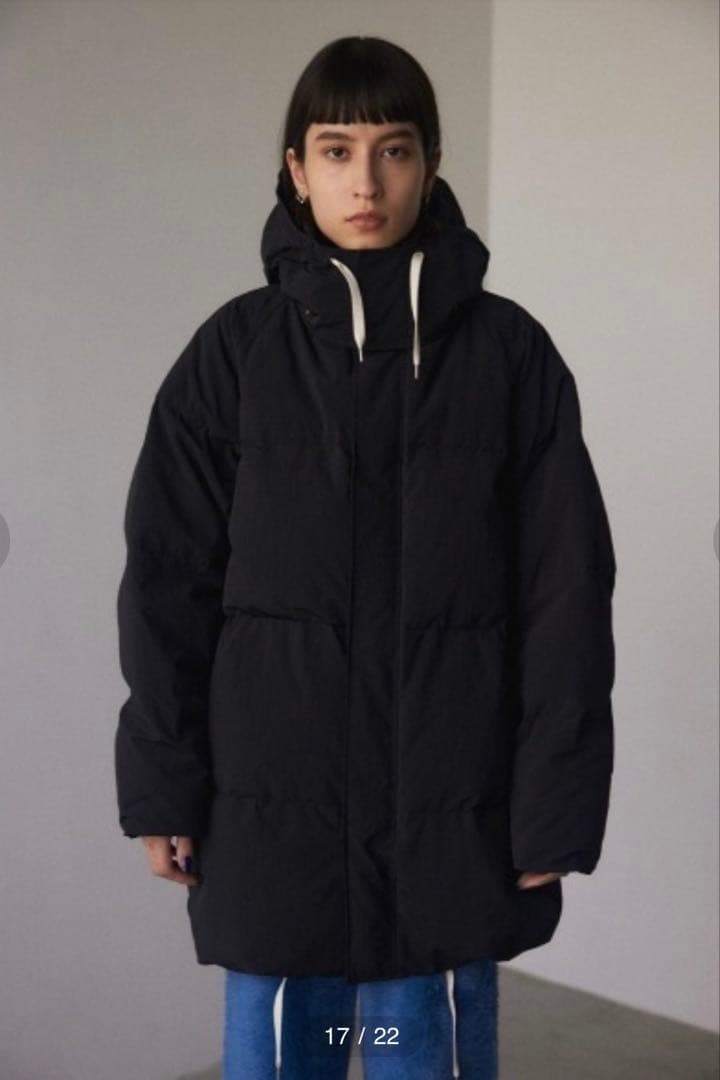 black by moussy down coat ダウンコート
