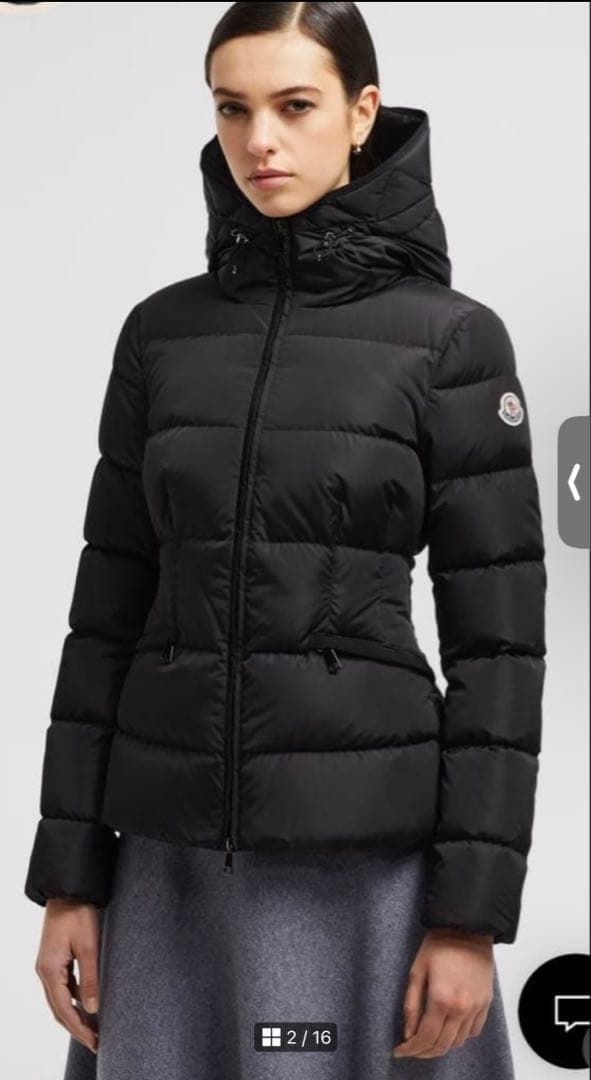 モンクレール AVOCE ショートダウンジャケット 0 ブラック