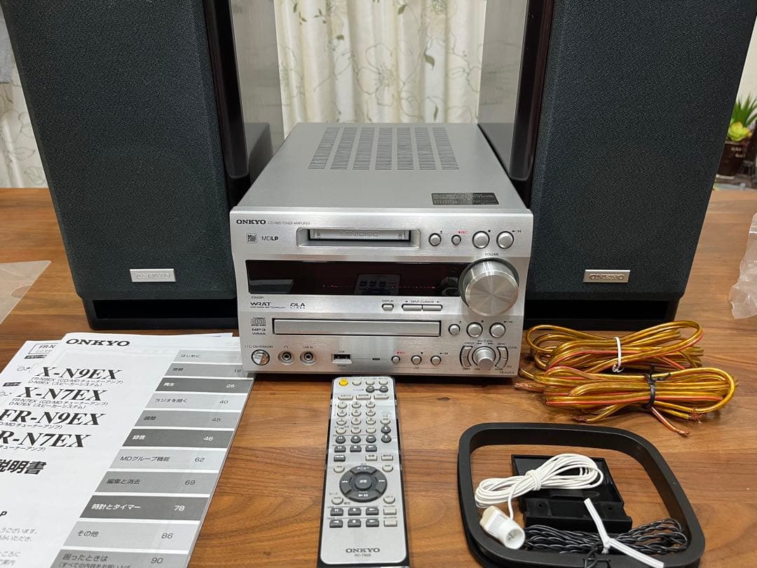 MDダビング可能ONKYO X-N9EX(D) CD/MD/USBコンポ