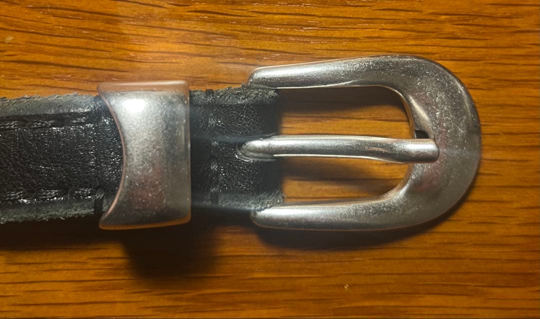 OUR LEGACYアワーレガシー 2CM BELT ベルト 90 ブラック