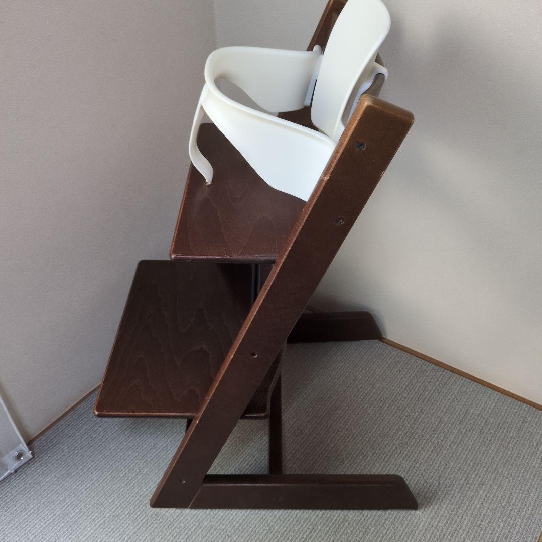 ☆セール☆ストッケ トリップトラップ ウォルナットブラウンベビーセット付きSN3