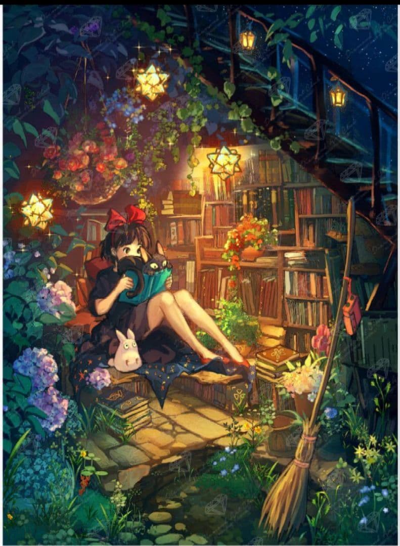 ダイヤモンドアートクラブ　階段の下