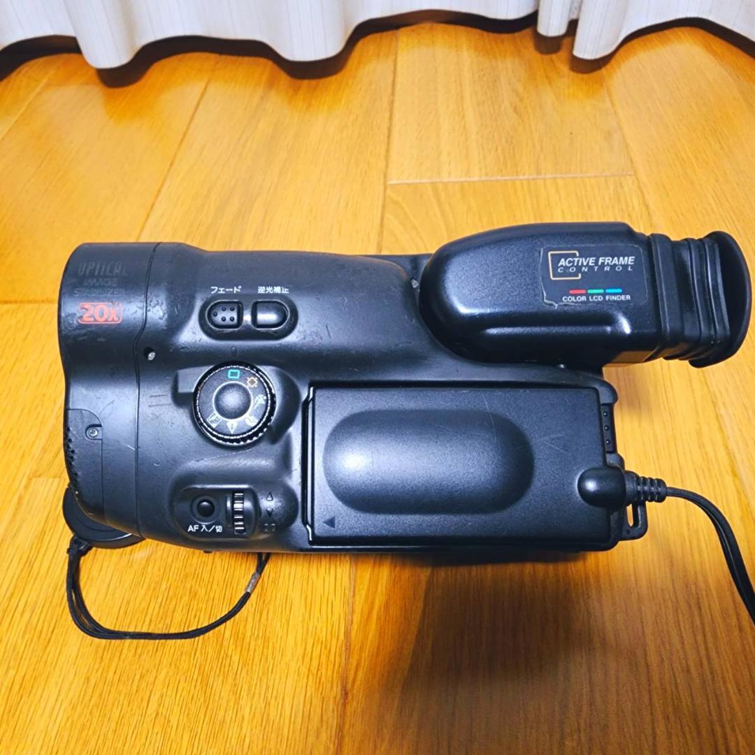 【動作確認済】希少 Canon 高画質 Hi8 ビデオカメラ ACアダプタセット