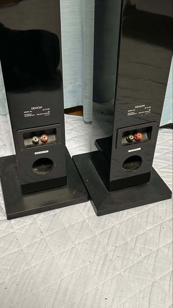 DENON フロアスタンドスピーカー 黒　SC-T11SG