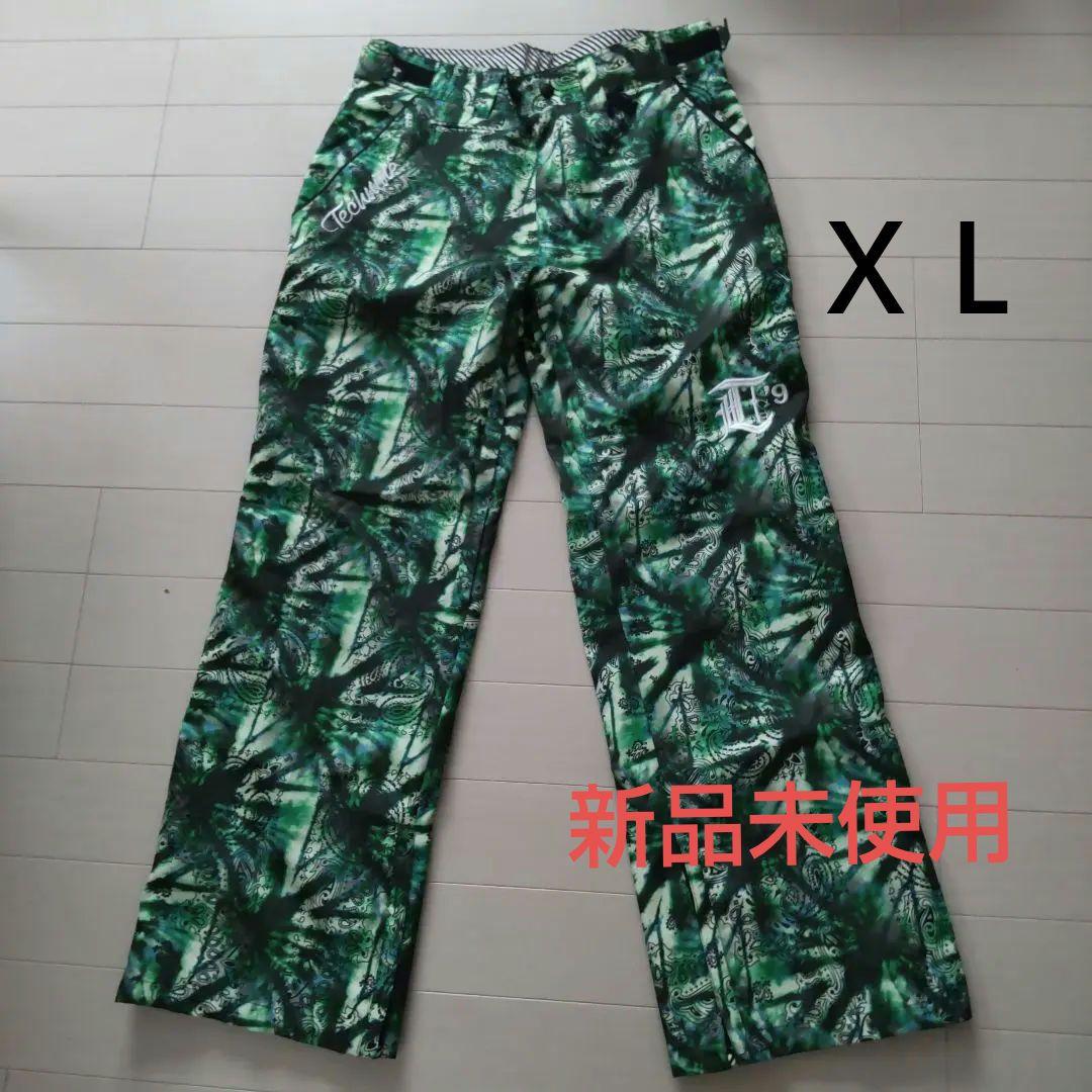 Technine スノーボードウェアパンツ パームツリー柄