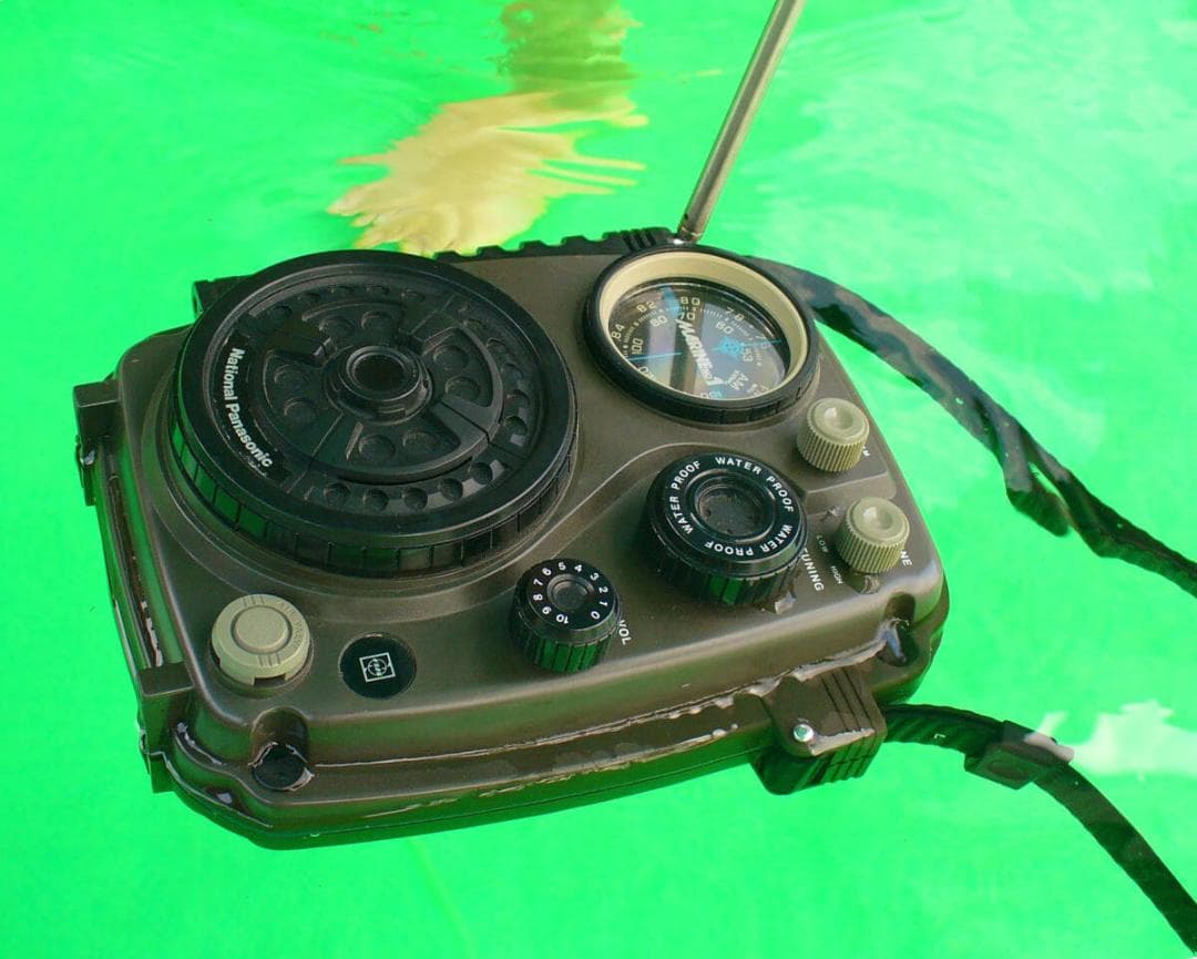 National Panasonic マリン1号 防水ラジオ RF-622
