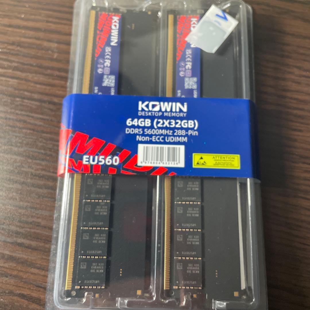 KOWIN DDR5 メモリ　64GB(32GB×2)