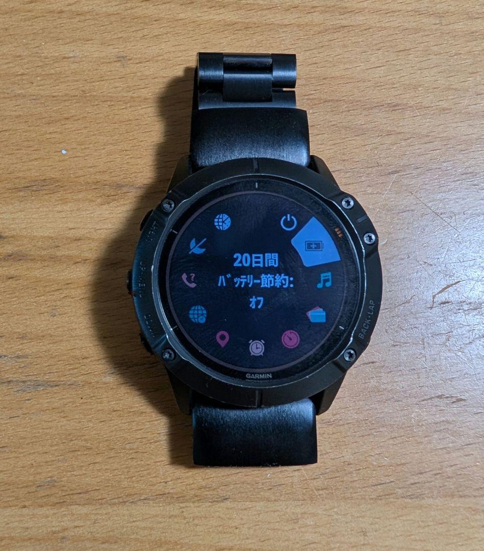 Garmin fenix 6 Pro Dual Power 中古品 動作確認済み