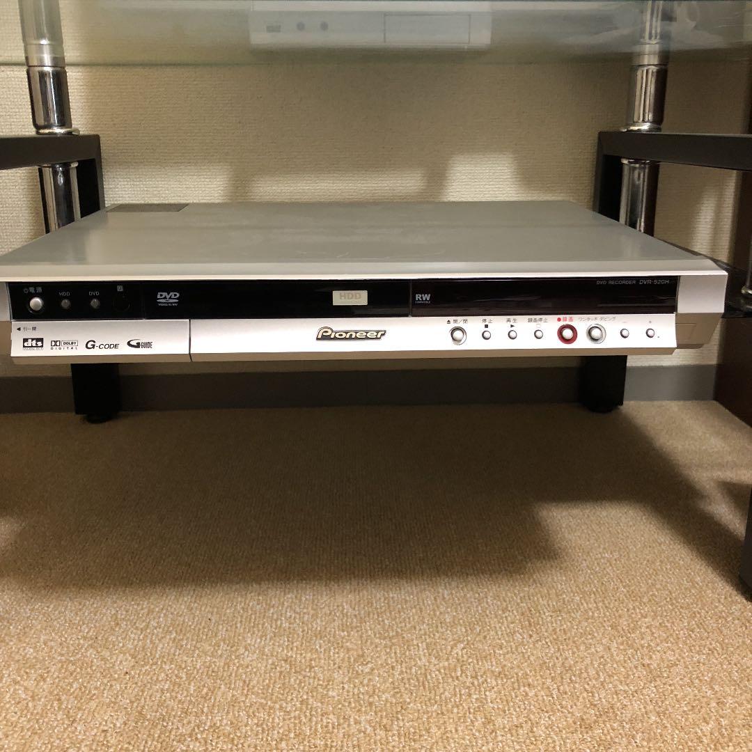 その他 pioneer DVD recorder model dvr-520h-s