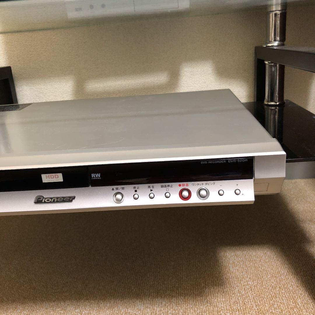 その他 pioneer DVD recorder model dvr-520h-s