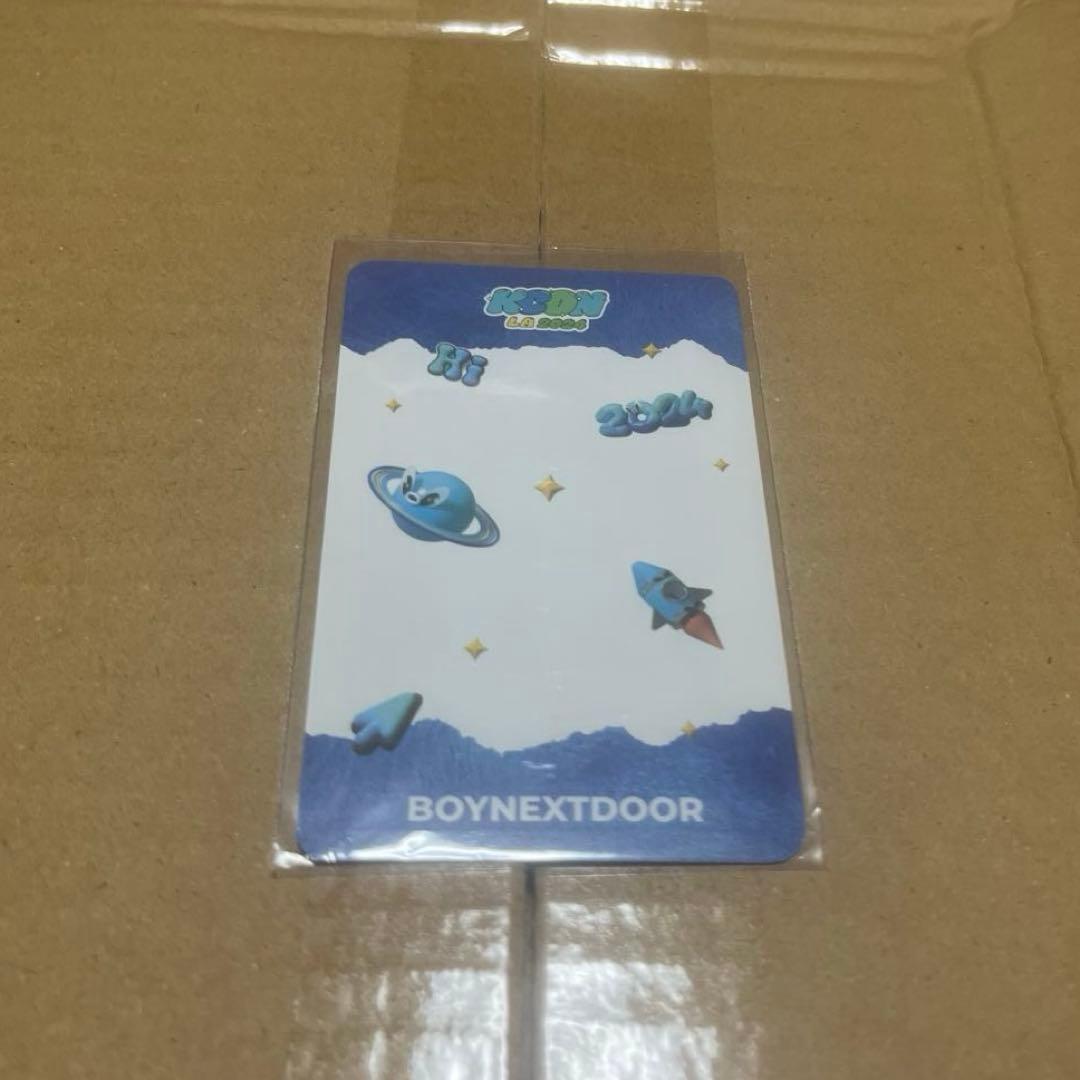 BOYNEXTDOOR KCON LA ミョンジェヒョン トレカ