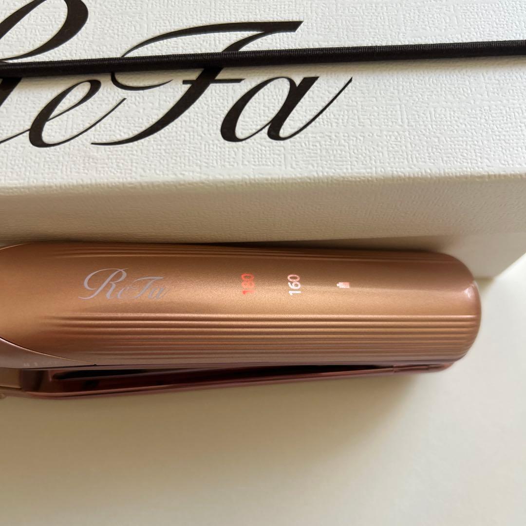 ReFa ストレートヘアアイロン RE-AS ローズゴールド