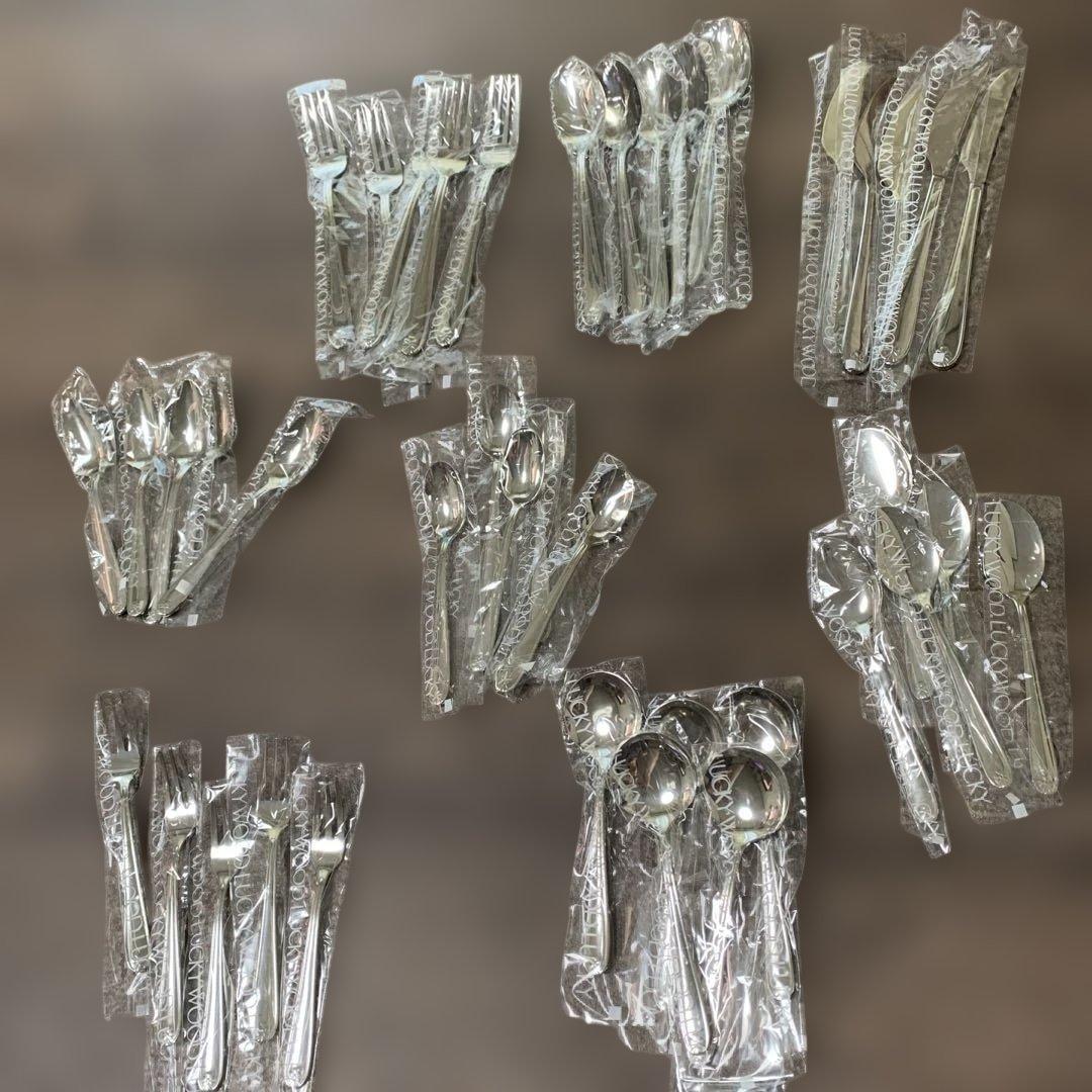 ラッキーウッド　カトラリー40本セット　　マリエッタ