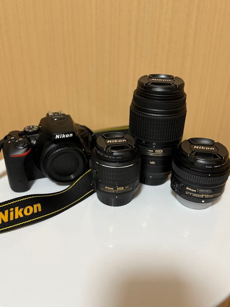 Nikon D5500 極上美品｜シャッター1845枚｜純正レンズ3本付属品完備