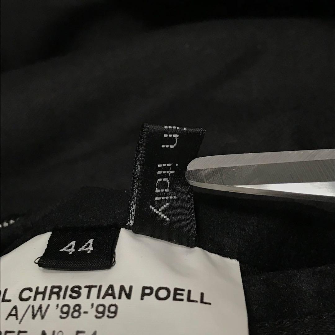 98aw CAROL CHRISTAIN POELL ビンテージベロアジャケット