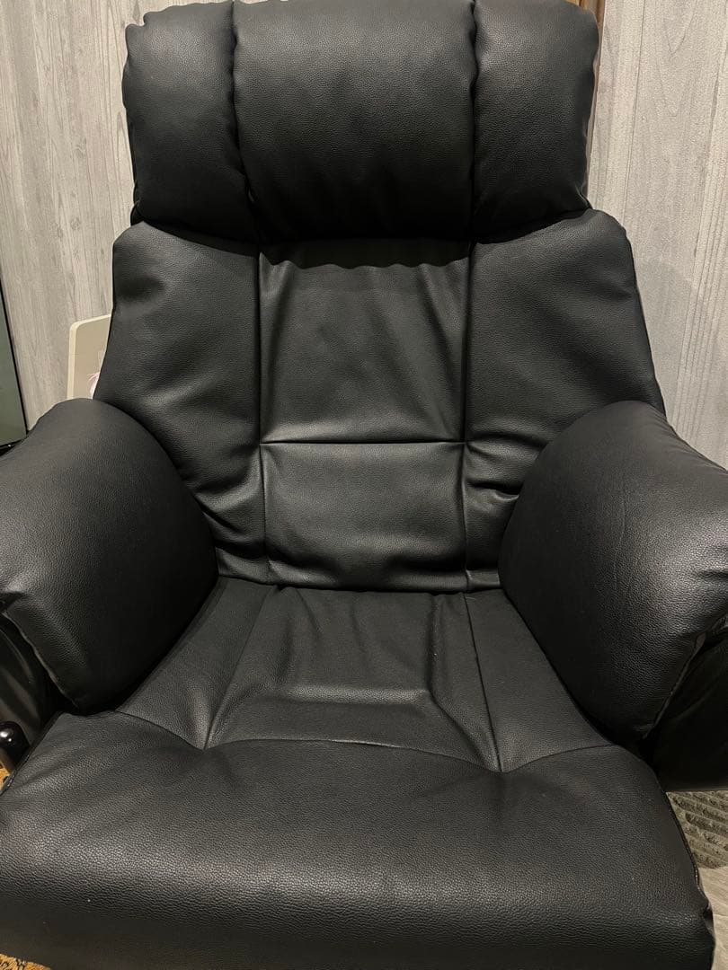 タマリビング フロアチェア ベローナ 本革 ハイバック座椅子 リクライニング