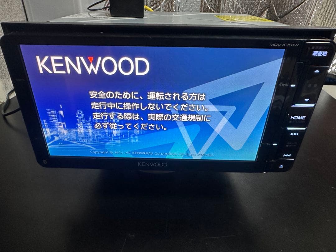 KENWOOD MDV-X701W GPSナビ付きオーディオ
