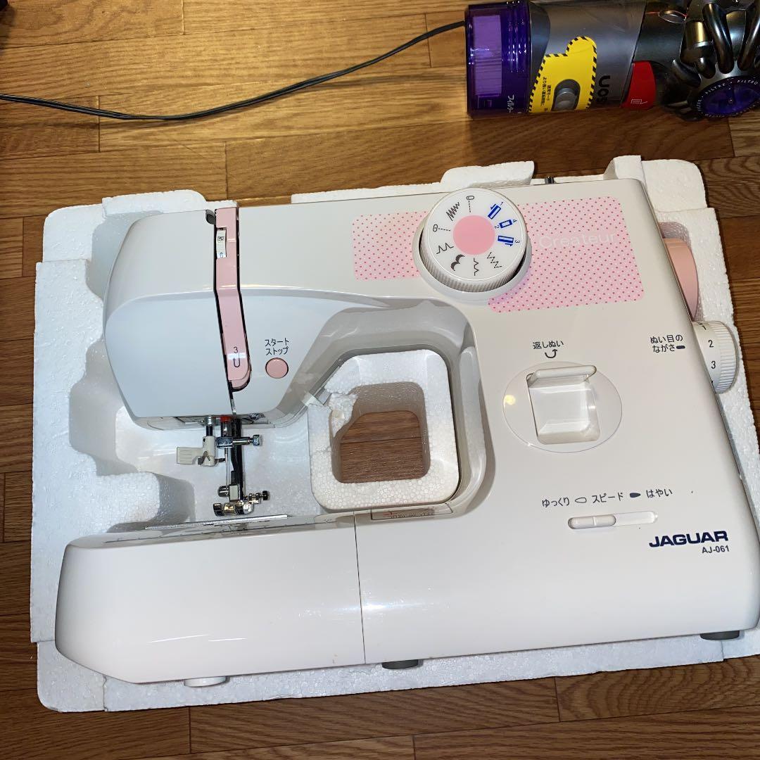 JAGUAR 電子ミシン　AJ-061 初心者向け コンパクト