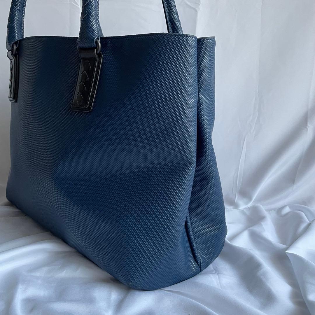 ✨極美品✨　Bottega Veneta マルコポーロ　ビジネスバッグ　ブルー
