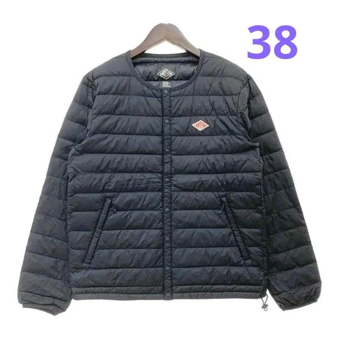 ダントン　インナーダウン　38 ブラック