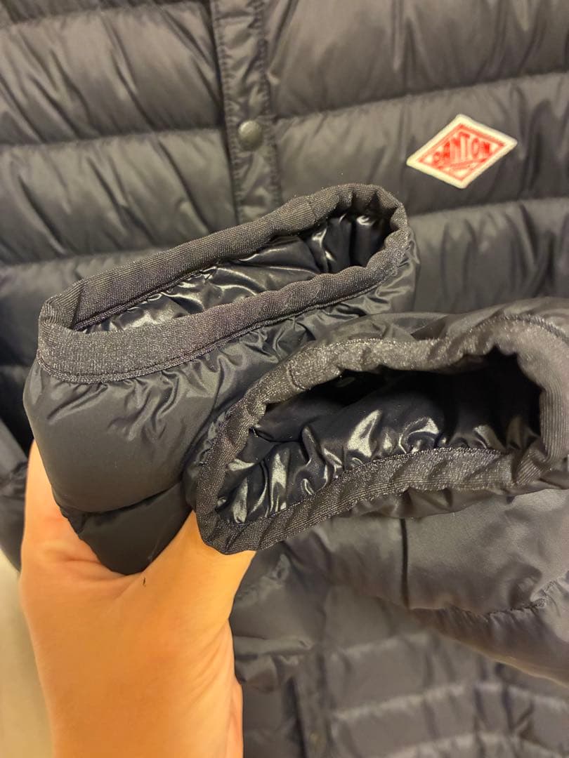 ダントン　インナーダウン　38 ブラック