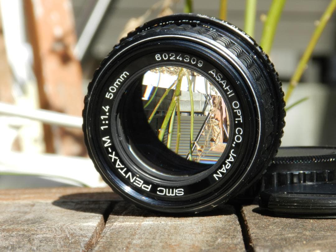 極美品 SMC PENTAX-M 50mm f/1.4 レンズ 即撮影可
