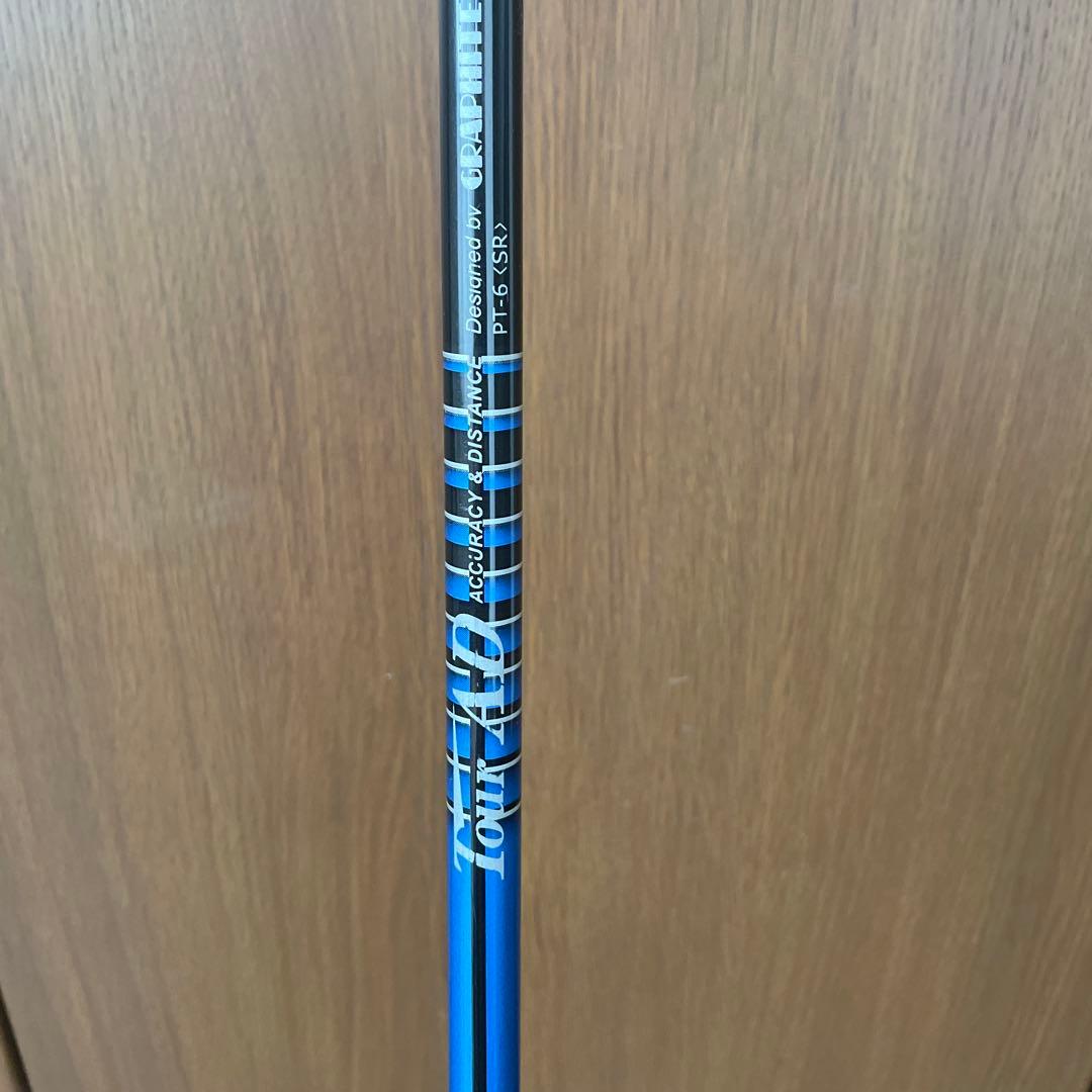 【希少】ブリヂストンスリーブ付きツアーAD PT-6 シャフト (SR)
