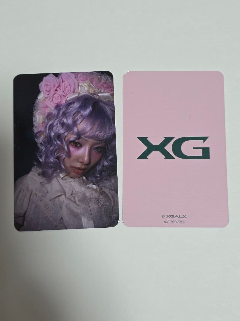 タレントカード XG HINATA sw