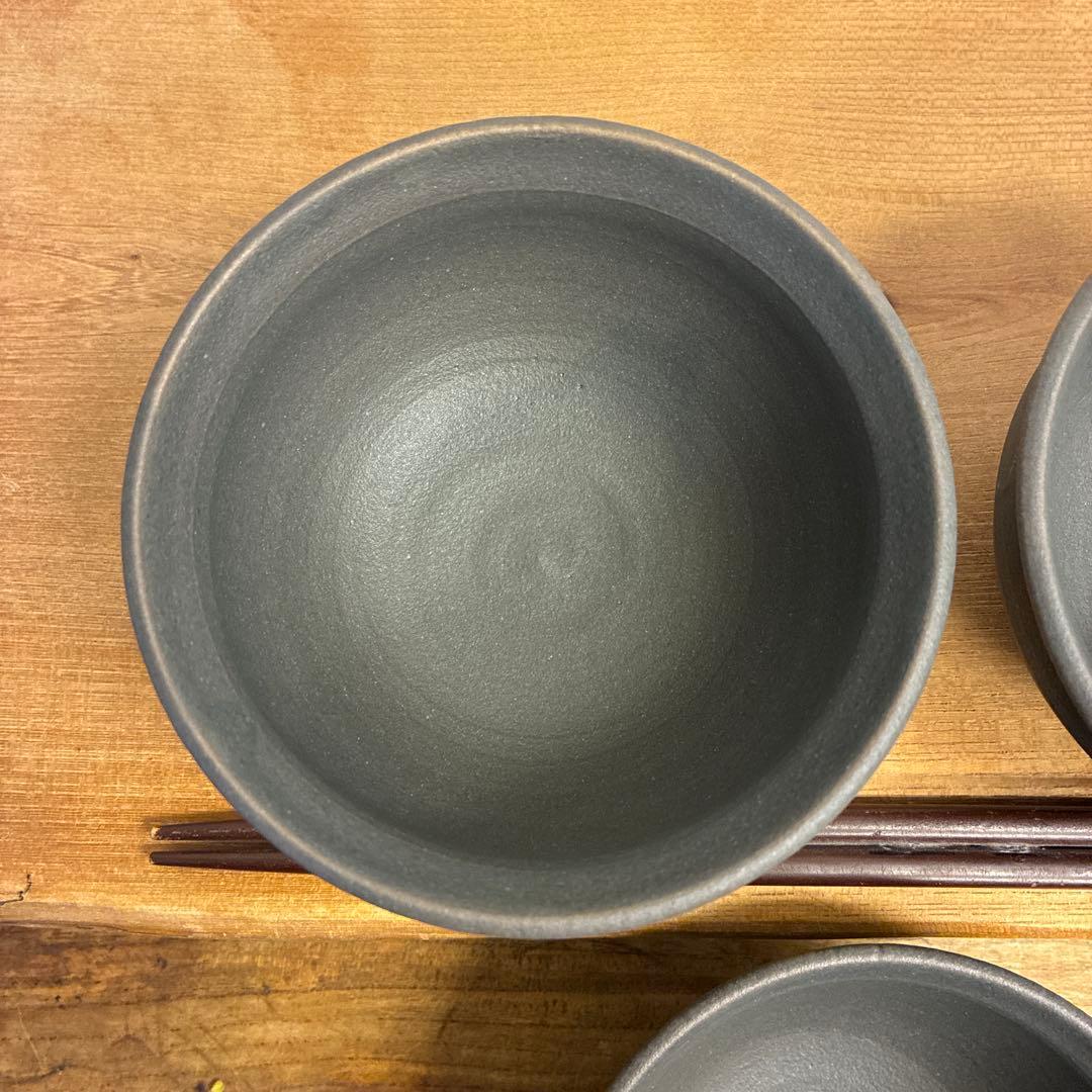 nao　新品　陶器　陶芸作家　小鉢3個　401