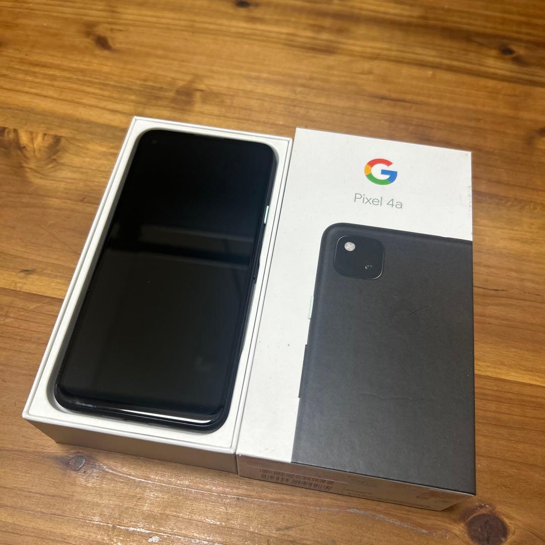 Google Pixel 4a ブラック 箱付き