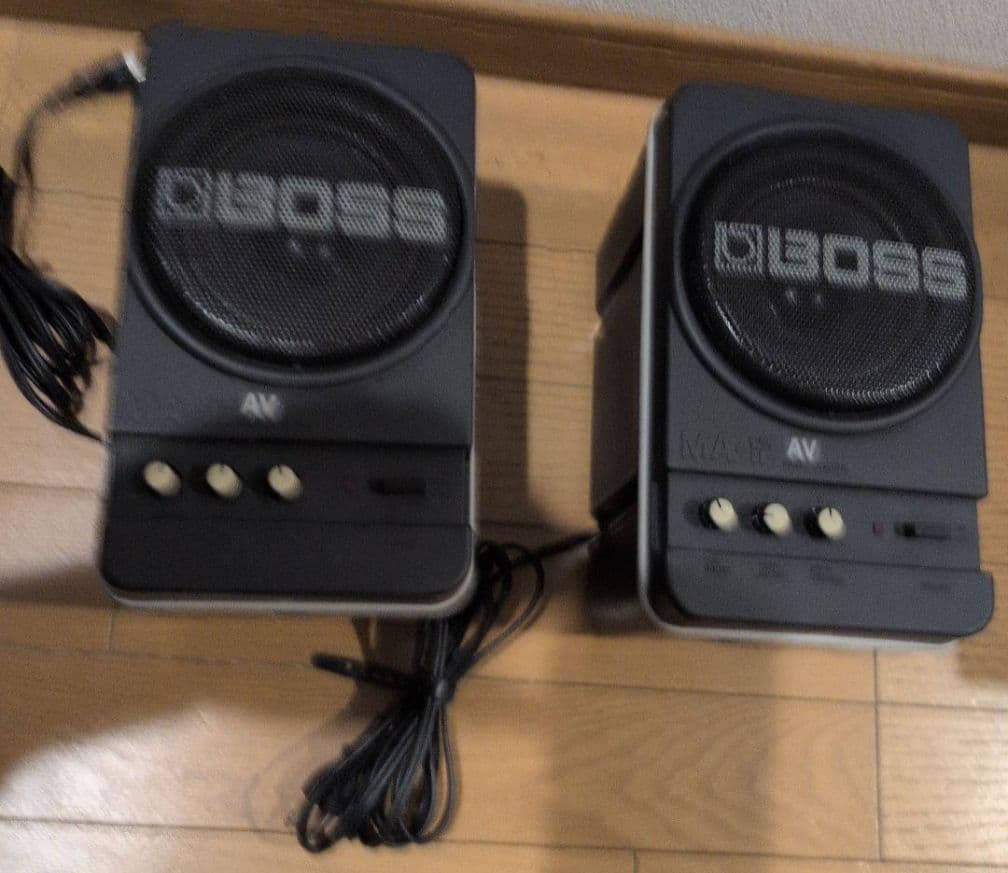 ★おまけ付きBOSS MA−12AV マイクロモニター 2台箱、取説付き！★★