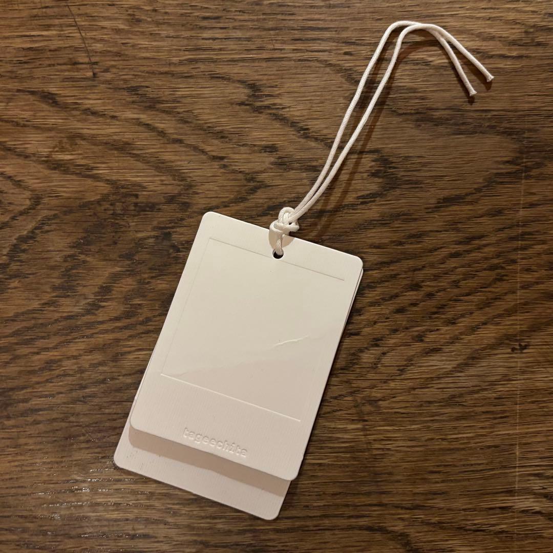 【試着のみ】tageechita クラシカルチェックダウンコート Mサイズ