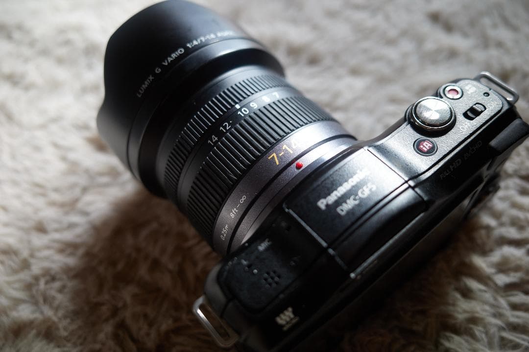 レンズ(ズーム) LUMIX G VARIO 7-14mm / F4.0 ASPH + GF5