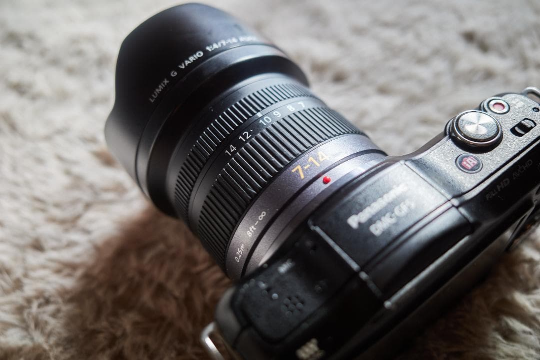 レンズ(ズーム) LUMIX G VARIO 7-14mm / F4.0 ASPH + GF5