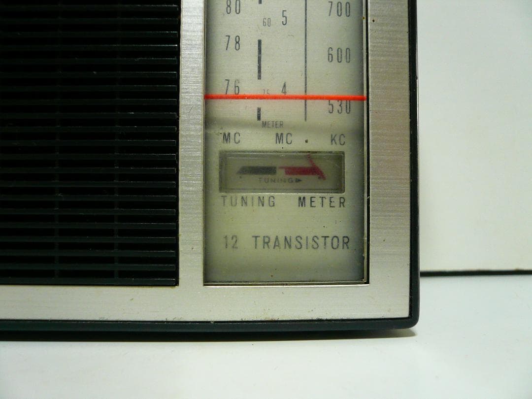 昭和レトロ SONY3バンドラジオ TFM-110F SOLID STATE11