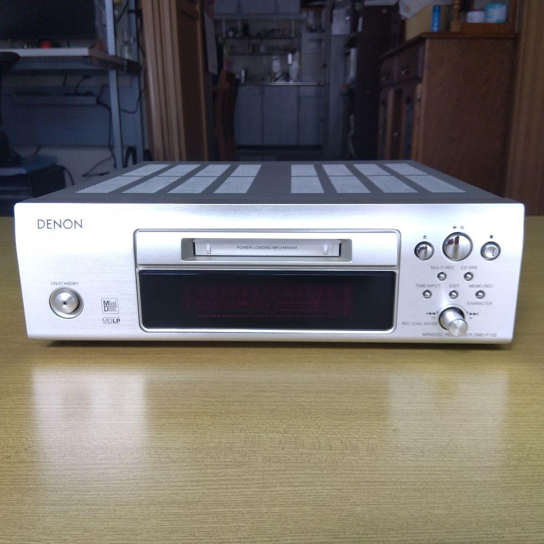 DENON CDプレイヤー DCD-F102 &MDデッキ DMD-F102
