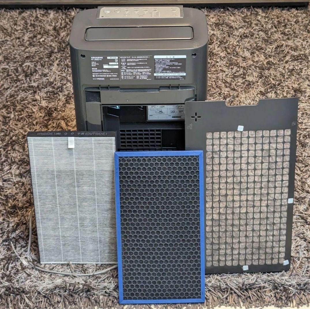 【良品】SHARP 加湿空気清浄機 2021年製 プラズマクラスター