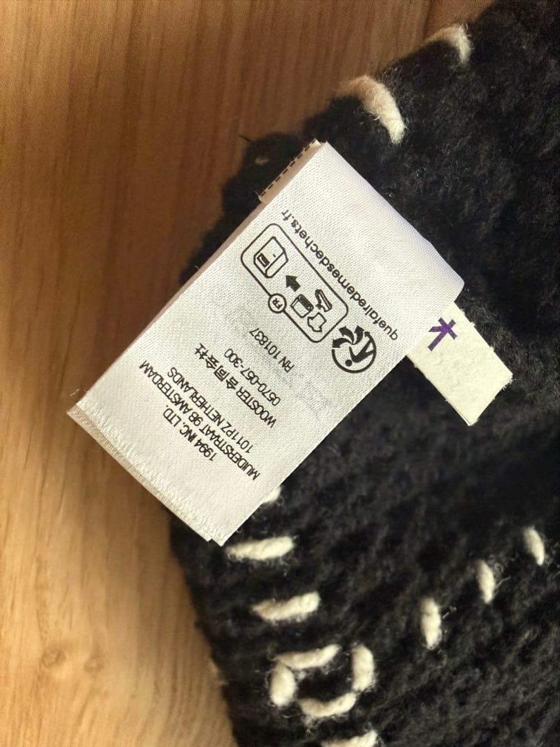 トップス Supreme Quilt Stitch Sweater L Black23ss