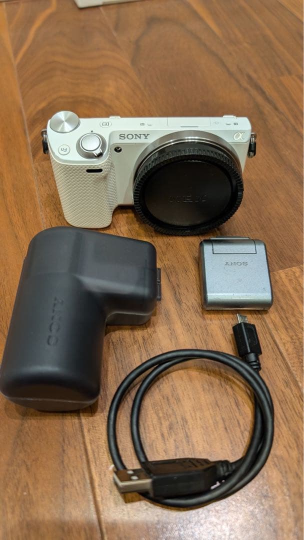 SONY NEX-5R ミラーレス一眼カメラ フラッシュ、マイク付